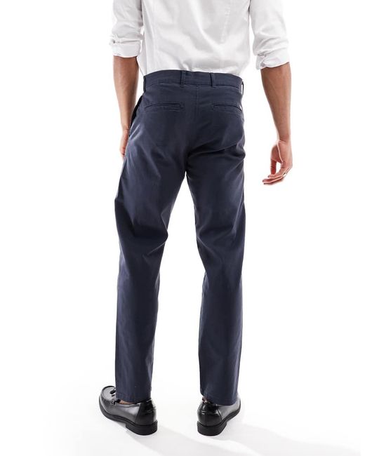 Chino Comodi di JJ Rebel in Blue da Uomo