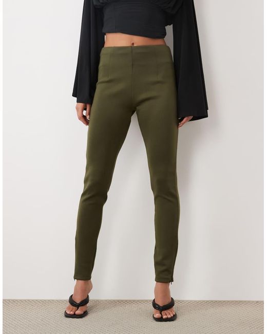 ASOS Legging Met Splitzoom in het Green