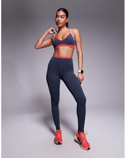 P.E Nation Blue Paramount Sports Bra