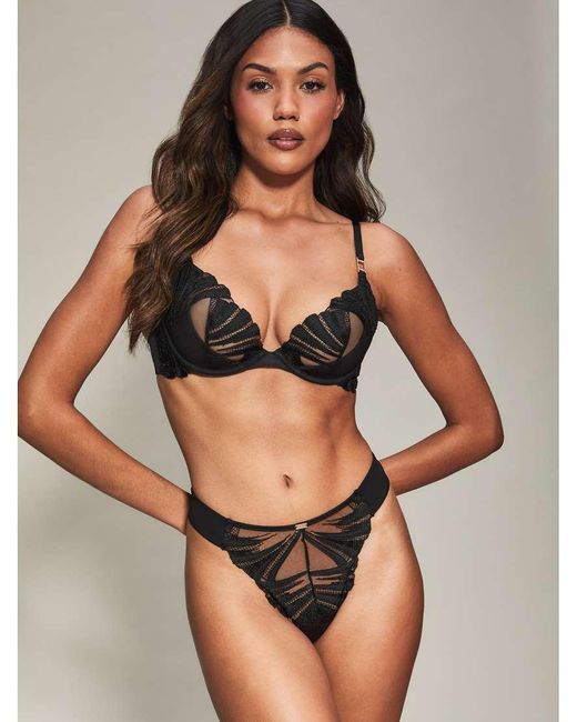 KBX Black Knickerbox Isabella Thong