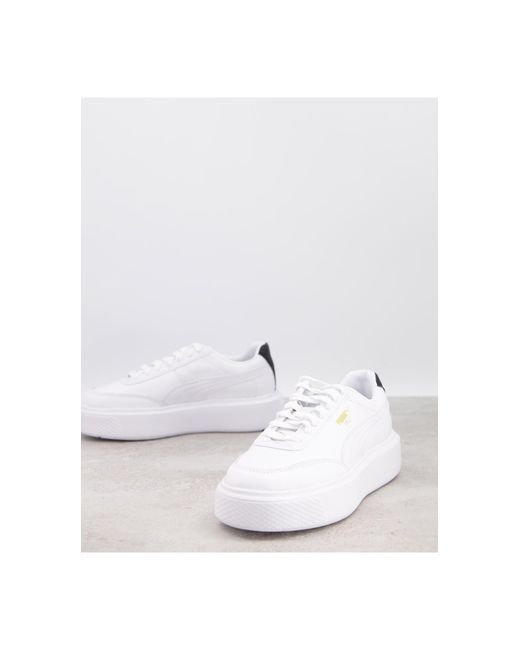 PUMA White Oslo Femme Trainers