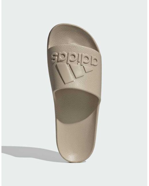 Adidas Originals Gray Adilette Aqua Slides
