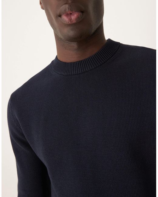 Pull ras SELECTED pour homme en coloris Blue