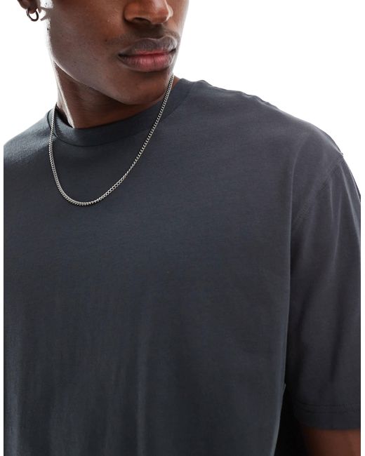 ASOS Blue Essentials Relaxed T-shirt for men