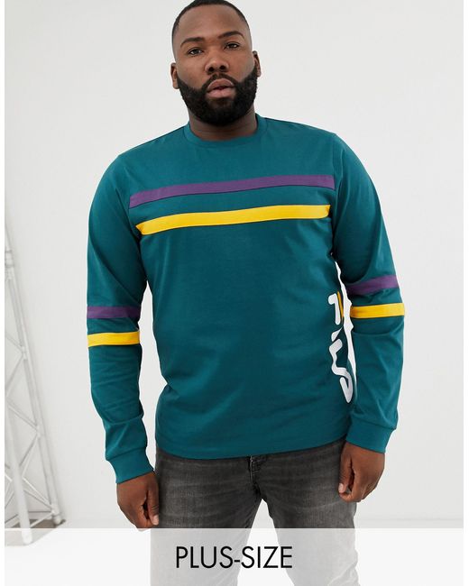 fila long sleeve t shirt mens