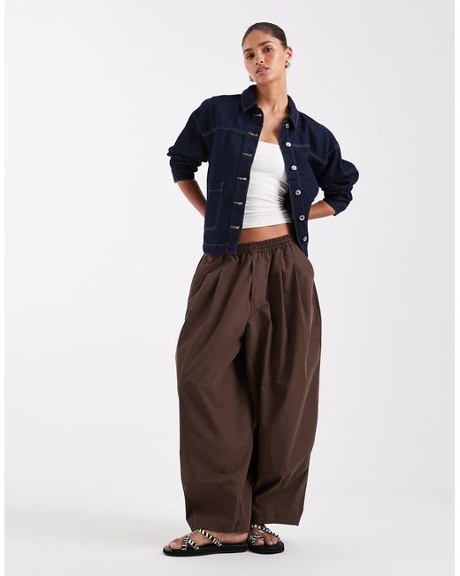 Vero Moda Blue Denim Shacket With Front Pockets