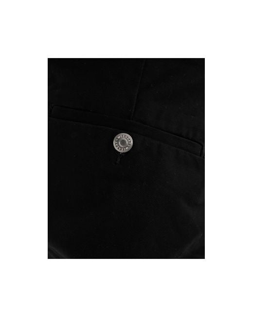 Astro - pantaloni neri larghi a fondo ampio di Weekday in Black da Uomo