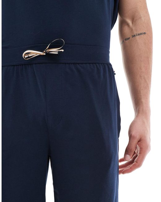 Boss – unique – shorts in Blue für Herren