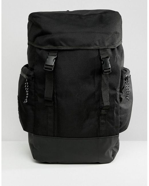 Pull&Bear Backpack In Black for men