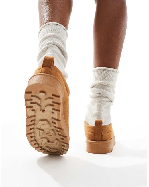 SEQWL Brown Suedette Mules