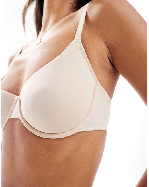 Noa - soutien-gorge pigeonnant à armatures et bonnets non rembourrés - beige DORINA en coloris White