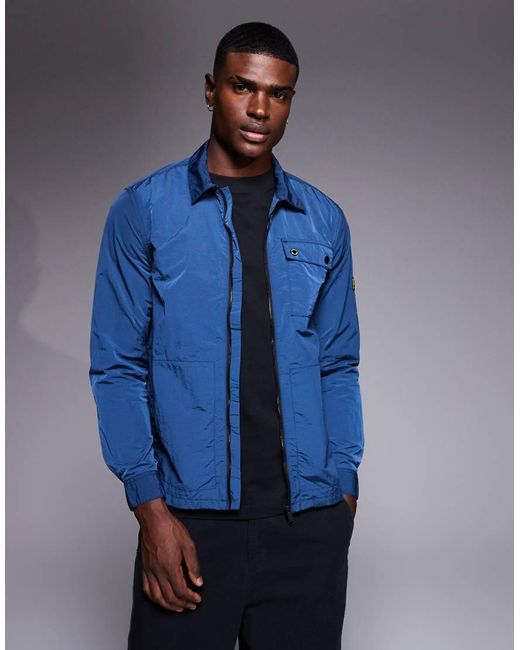 Sobrecamisa Inline De Barbour de hombre de color Blue