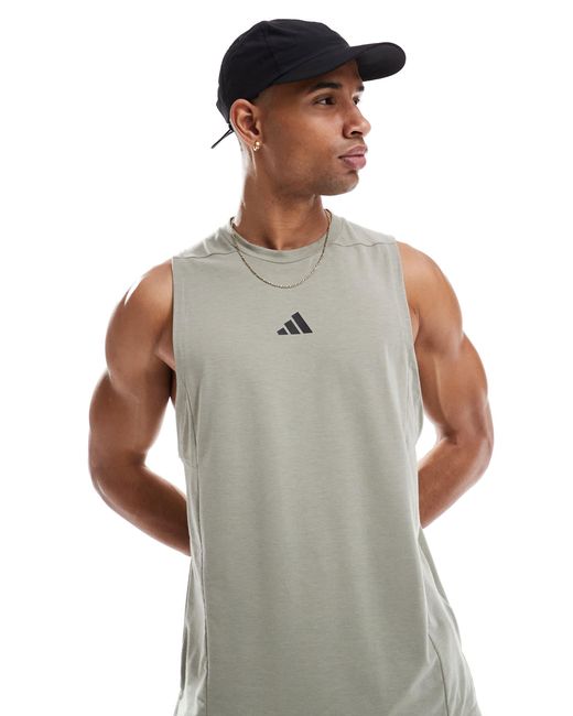 Adidas Originals Adidas training – strength – tanktop in White für Herren