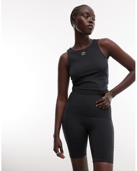 Berghaus Black Willowford Legging Shorts