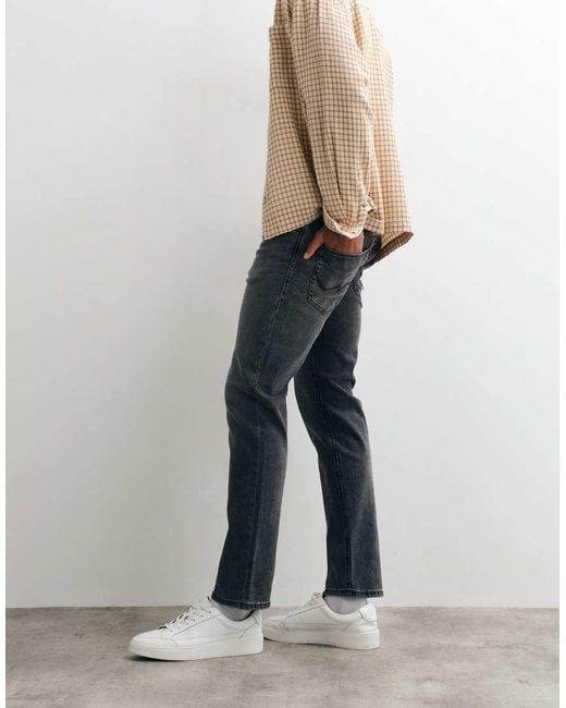 Jack & Jones Black Clark Regular Jeans for men