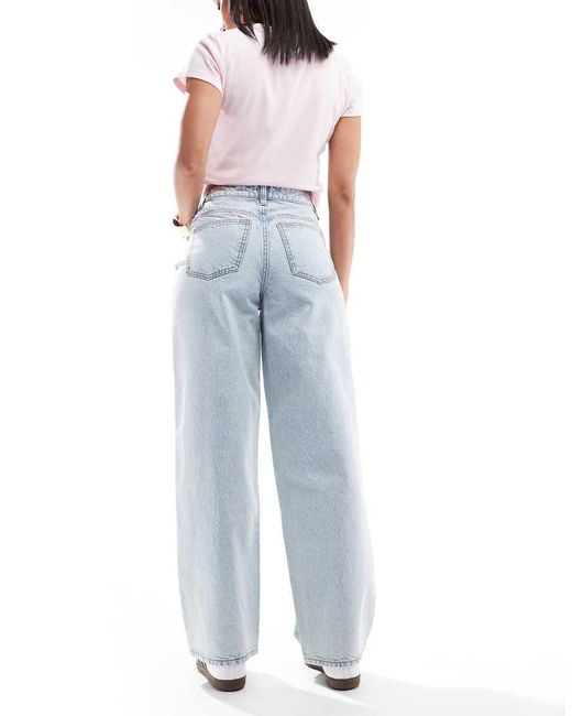 Miss Selfridge Blue baggy Jeans