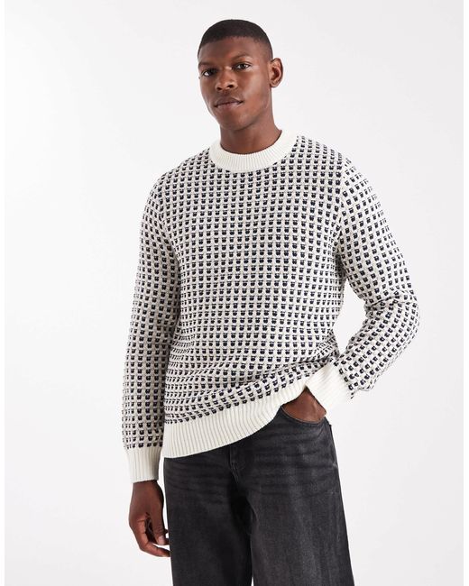 Only & Sons – pullover in Gray für Herren