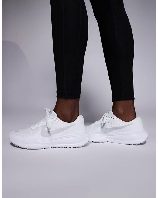 Nike White Revolution 8 Trainers