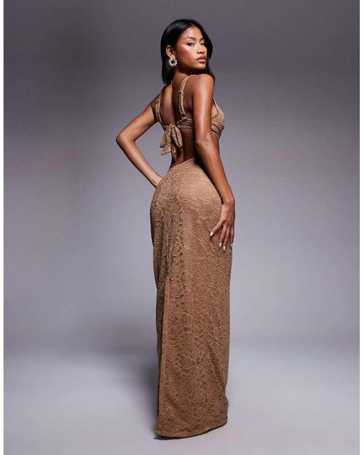 Vestito Da Mare Lungo di South Beach in Natural