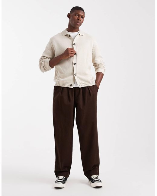 Only & Sons Natural Regular Cardigan for men