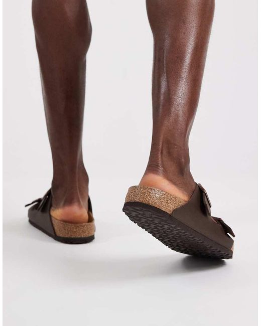 Birkenstock Brown Arizona Regular Fit Birko-flor Sandals