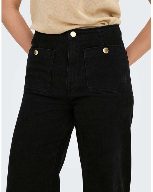 Jean ample ONLY en coloris Blue
