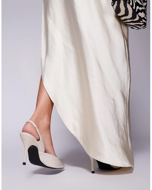 SIMMI Gray Simmi london wide fit – darcia – spitze absatzschuhe