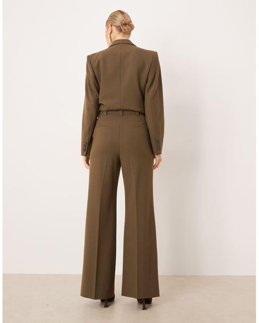 Mango Natural Paris Tailored Trouser Co-ord