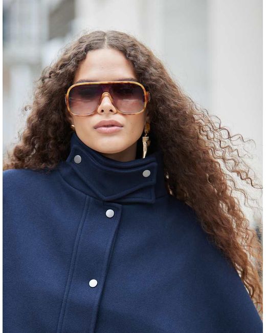 ASOS Blue Formal Cape