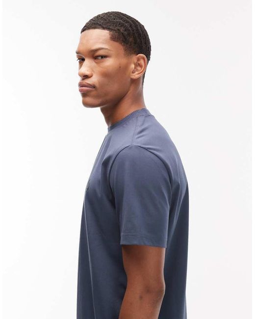 Paul Smith Blue Paul Smith Zebra Logo Casual Fit T-shirt for men