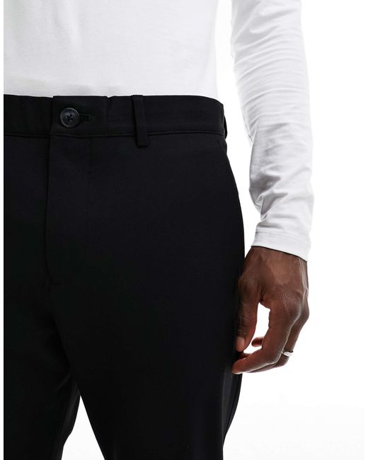 Pantalon SELECTED pour homme en coloris Black