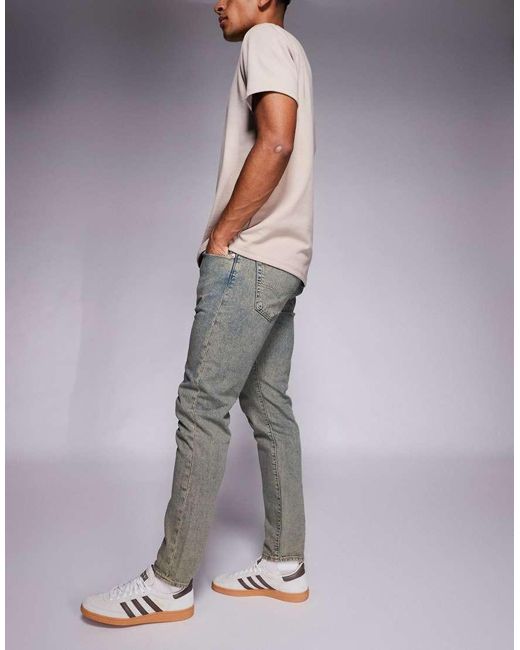 Levi's Gray 512 Slim Tapered Jeans for men