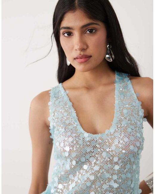 Motel Blue Yorenda Cami Top