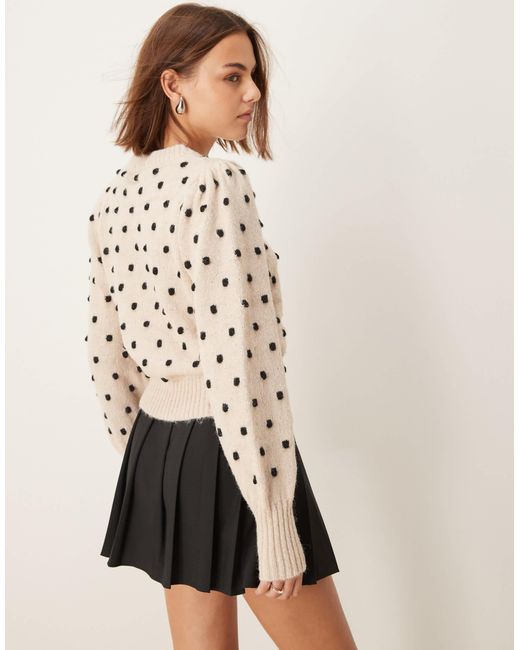 Jdy Natural – strukturierter pullover
