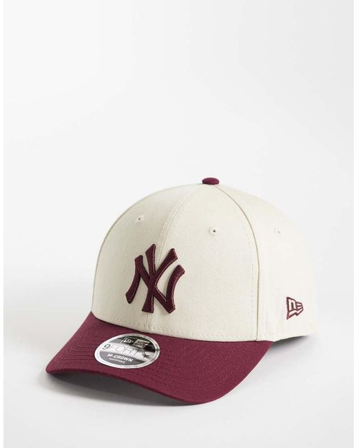 KTZ Pink Ny Yankees M-crown Contrast Peak Cap