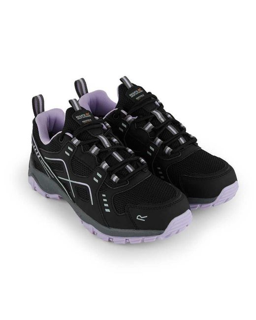 Regatta Black Waterproof Breathable Vendeavour Shoes