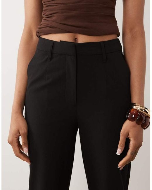 ASOS Black Tall Snatch Flare Pants