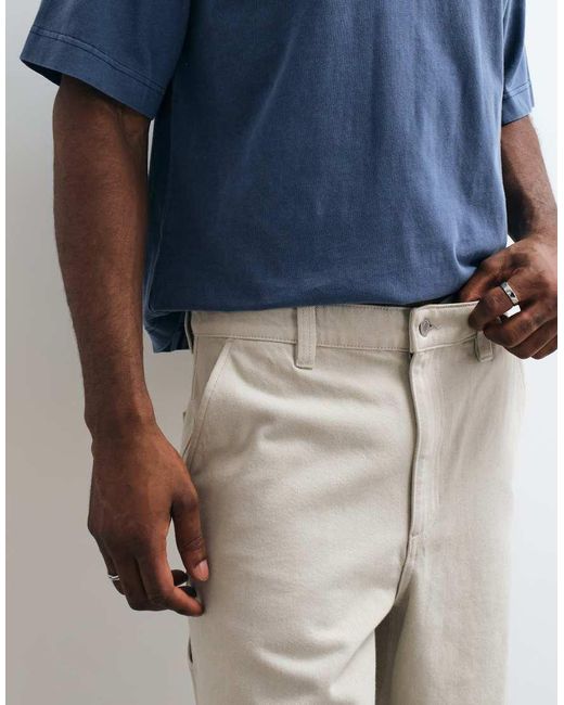 Cotton On Blue baggy Worker Short for men