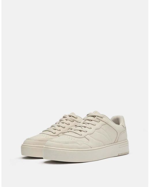 Pull&Bear White Chunky Sole Trainers for men