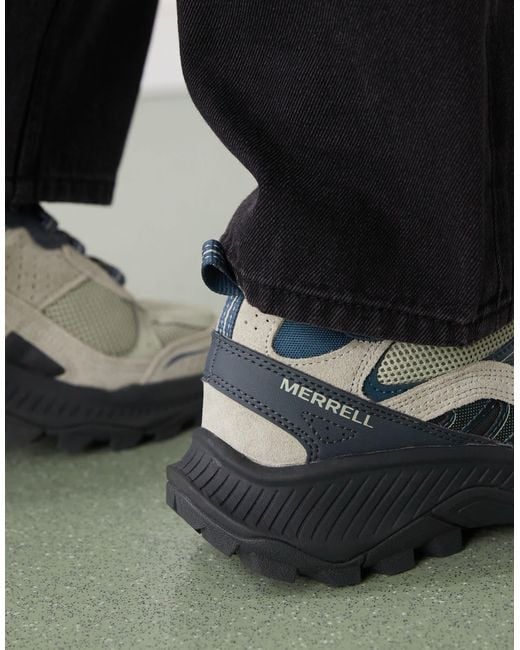 Merrell Black Speed Strike 2 Trek Sneakers for men