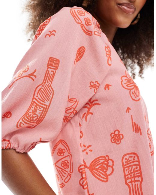 Object Red – bluse