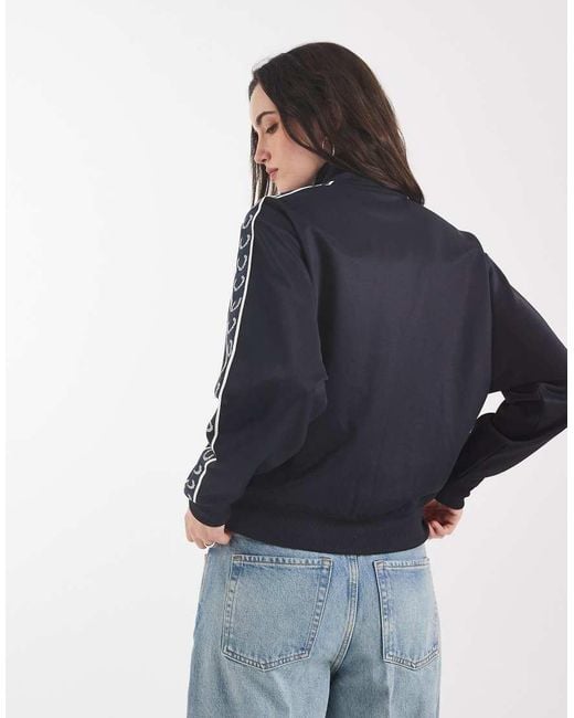 Fred Perry Blue Taped Track Jacket