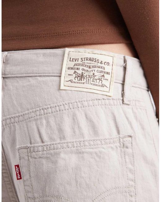 Levi's Gray Super baggy Long Short