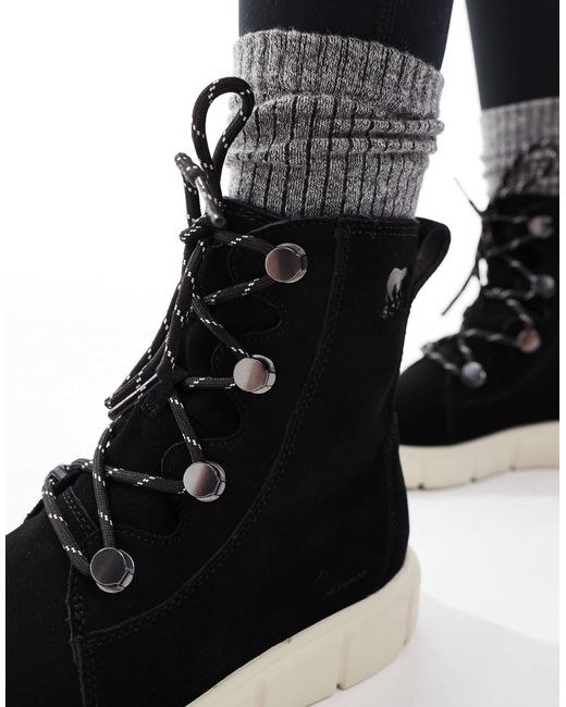 Sorel Black – explorer iii joan – wanderschuhe