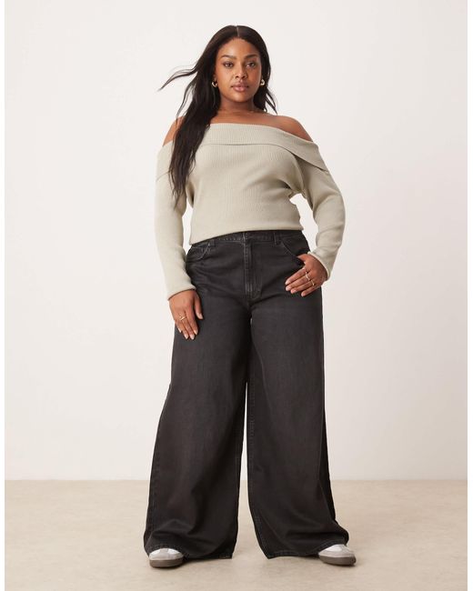 ASOS White Asos design curve – weiche jeans
