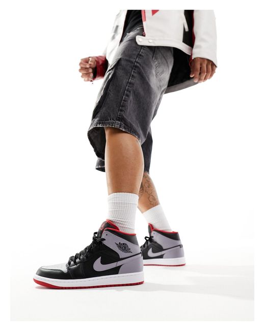 Air 1 - baskets mi-hautes - et gris Nike pour homme en coloris White