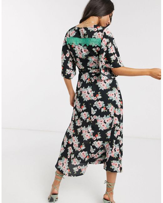 oversized wrap dress