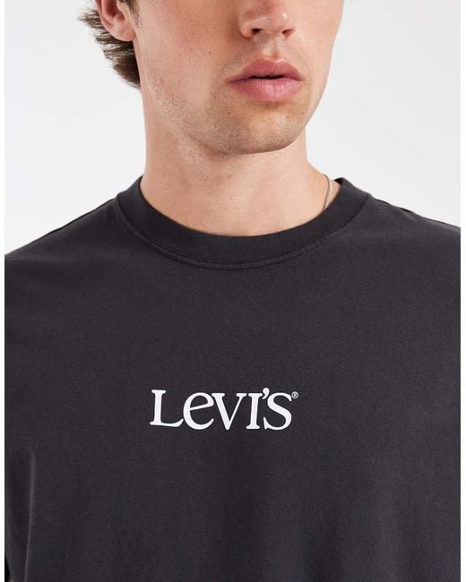 Levi's Blue Chest Logo T-Shirt for men
