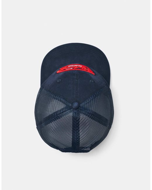 Pull&Bear – trucker-kappe in Blue für Herren