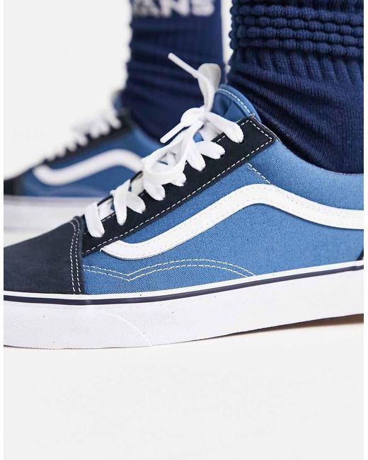 Vans Blue Old Skool Trainers for men